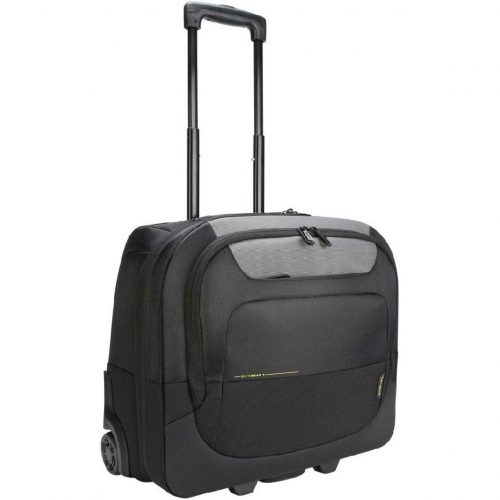 Targus CityGear TCG717GL Carrying Case (Roller) for 15″ to 17.3″ NotebookBlack, Gray8.6″ Height x 16.5″ Width x 17.6″ Depth6.60 gal Vo… TCG717GL