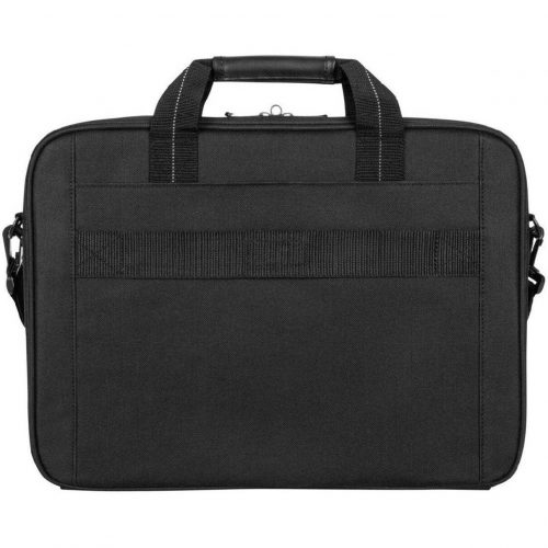 Targus TCT027US Carrying Case (Briefcase) for 15.6″ to 16″ NotebookBlackTAA CompliantShock AbsorbingPolyester BodyTrolley Strap,… TCT027US