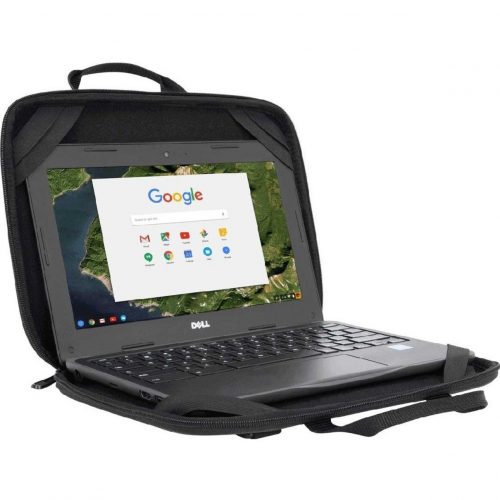 Targus Work-in Essentials TED006GL Carrying Case for 11.6″ Chromebook, NetbookGray, BlackScuff Resistant InteriorPlastic, Polyurethane… TED006GL