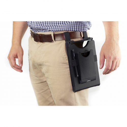 Targus THD474GLZ Carrying Case (Holster) for 8″ TabletBlackPolyurethane BodyWaist Strap9.1″ Height x 5.9″ Width x 1.4″ Depth THD474GLZ