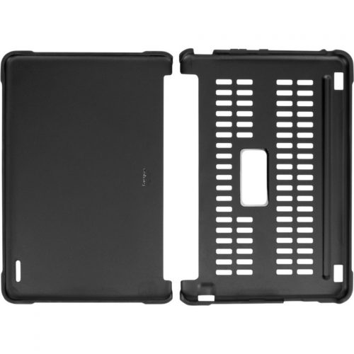 Targus 11.6″ Commercial-Grade Form-Fit 360° Cover for Dell Chromebook 3189For Dell ChromebookBlackPolycarbonate, Thermoplastic Po… THZ710GLZ