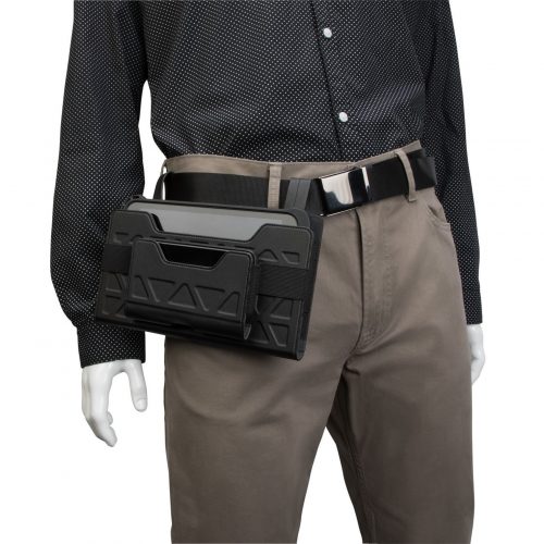 Targus Field-Ready THZ712GLZ Carrying Case (Holster) for 7″ to 8″ TabletBlackFaux Leather, Polyurethane BodyBelt Strap6″ Height x… THZ712GLZ