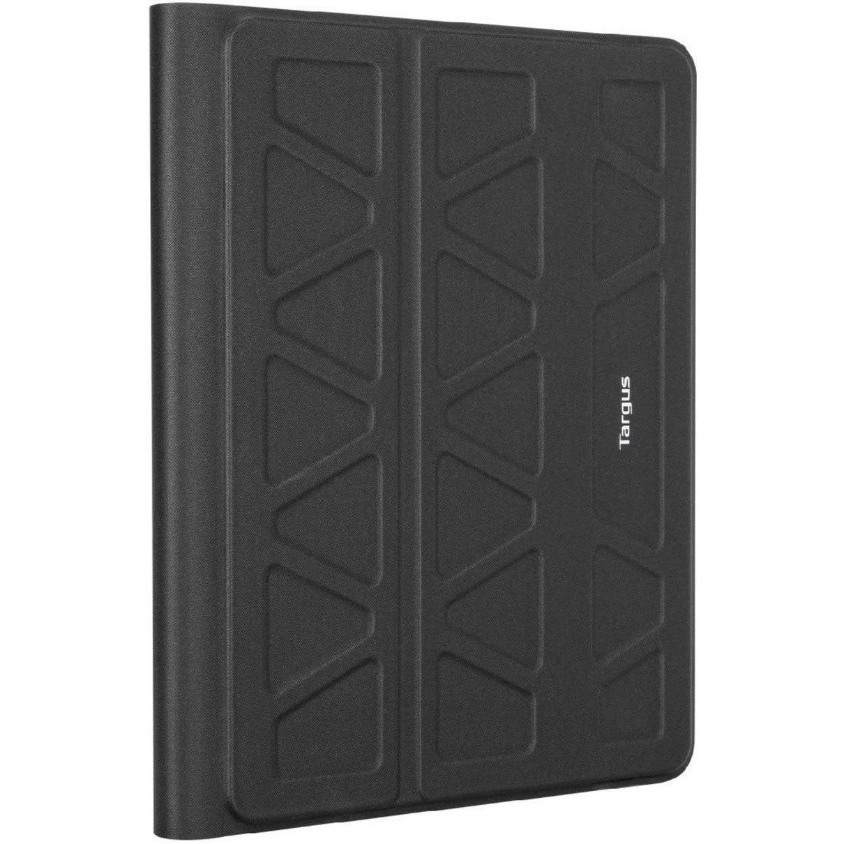 For Apple IPad 8th Gen 10.2/iPad 7th Gen 10.2 Pure Black Tablet Case for  Air 3 10.5/Pro 10.5 -Smart Leather Stand Cover Case