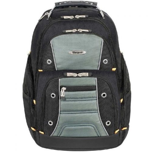 Targus Drifter II TSB239US Carrying Case Rugged (Backpack) for 17″ NotebookBlack, GrayWater Resistant Base, Scratch Resistant, Weather Re… TSB239US