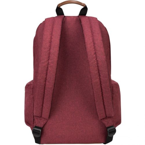 Targus Strata TSB93603GL Carrying Case (Backpack) for 15.6″ NotebookBurgundyScratch Resistant InteriorPolyurethane, Poly BodyShou… TSB93603GL