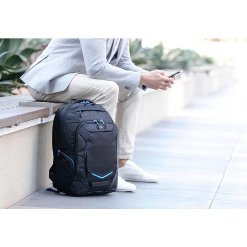 Targus Active Commuter TSB950US Carrying Case (Backpack) for 16″ NotebookBlackWeather Resistant Base, Moisture ResistantShoulder Strap… TSB950US