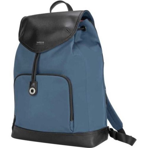Targus Newport TSB96403GL Carrying Case (Backpack) for 15″ NotebookBlueWater ResistantTwill Nylon, Leatherette, Polyurethane, Woven… TSB96403GL