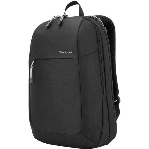 Targus Intellect TSB966GL Carrying Case (Backpack) for 15.6″ NotebookBlackWater ResistantPolyester BodyShoulder Strap16.7″ Heigh… TSB966GL