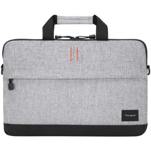 Targus Strata TSS63204US Carrying Case (Sleeve) for 15.6″ NotebookPewter, GrayDamage Resistant InteriorPolyester BodyShoulder Str… TSS63204US