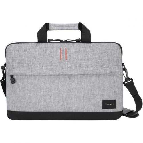 Targus Strata TSS63204US Carrying Case (Sleeve) for 15.6″ NotebookPewter, GrayDamage Resistant InteriorPolyester BodyShoulder Str… TSS63204US