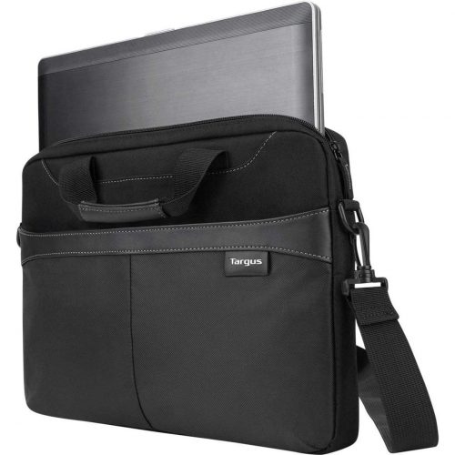 Targus Slipcase TSS898 Carrying Case for 15.6″ NotebookBlackTrolley Strap, Shoulder Strap, Handle11″ Height x 16″ Width x 1″ Depth TSS898