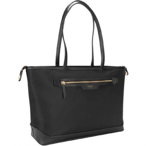 Targus Newport TST599GL Carrying Case (Tote) for 15″ NotebookBlackWater Resistant BaseTwill Nylon, Leatherette, Nylon BodyHandle, L… TST599GL