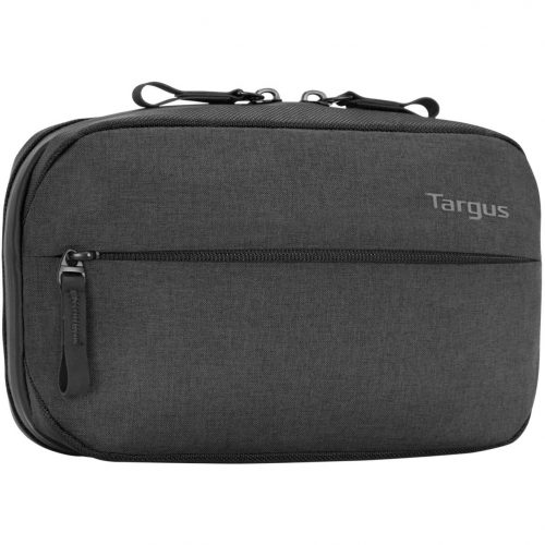Targus CitySmart Tech Accessory Pouch (Black)Elastic Body5.5″ Height x 9.1″ Width x 2″ Depth TXZ02504GL