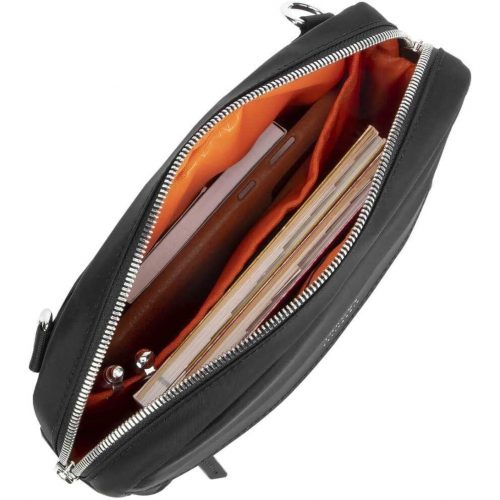 Targus Newport TXZ026GL Carrying Case (Pouch) Apple iPad mini TabletBlackWater ResistantTwill Nylon, Leatherette, Woven BodyShoulde… TXZ026GL
