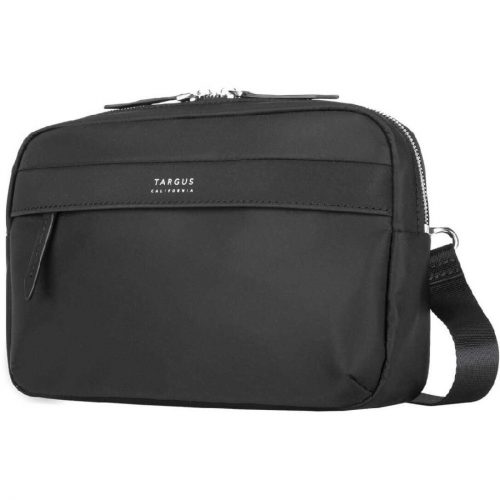 Targus Newport TXZ026GL Carrying Case (Pouch) Apple iPad mini TabletBlackWater ResistantTwill Nylon, Leatherette, Woven BodyShoulde… TXZ026GL