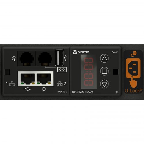 Vertiv Geist PDUVariable Power Configuration (UPDU) rPDU 16A60A C13 C19 22kW Switched16A60A 100V-415V 1 Phase-3 Phase Outlet-Level… UU30010L