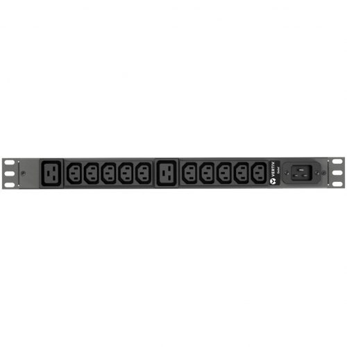 Vertiv Geist Basic Rack PDU(10) C13 (2) C19| 16A| 230V| C20| 3.6kW Capacity|0U | Horizontal | Rack-mountable | Vertical | TAA Compliant VP9559