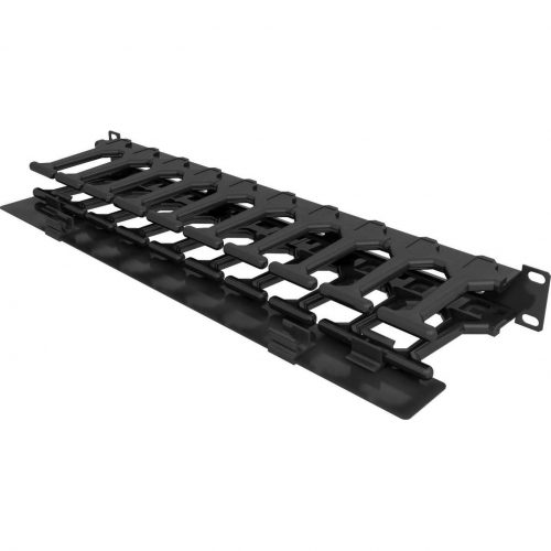 Vertiv Horizontal Cable Manager with finger slots| 1U| (VRA1002)Black1 Pack1U Rack Height19″ Panel WidthMetal VRA1002