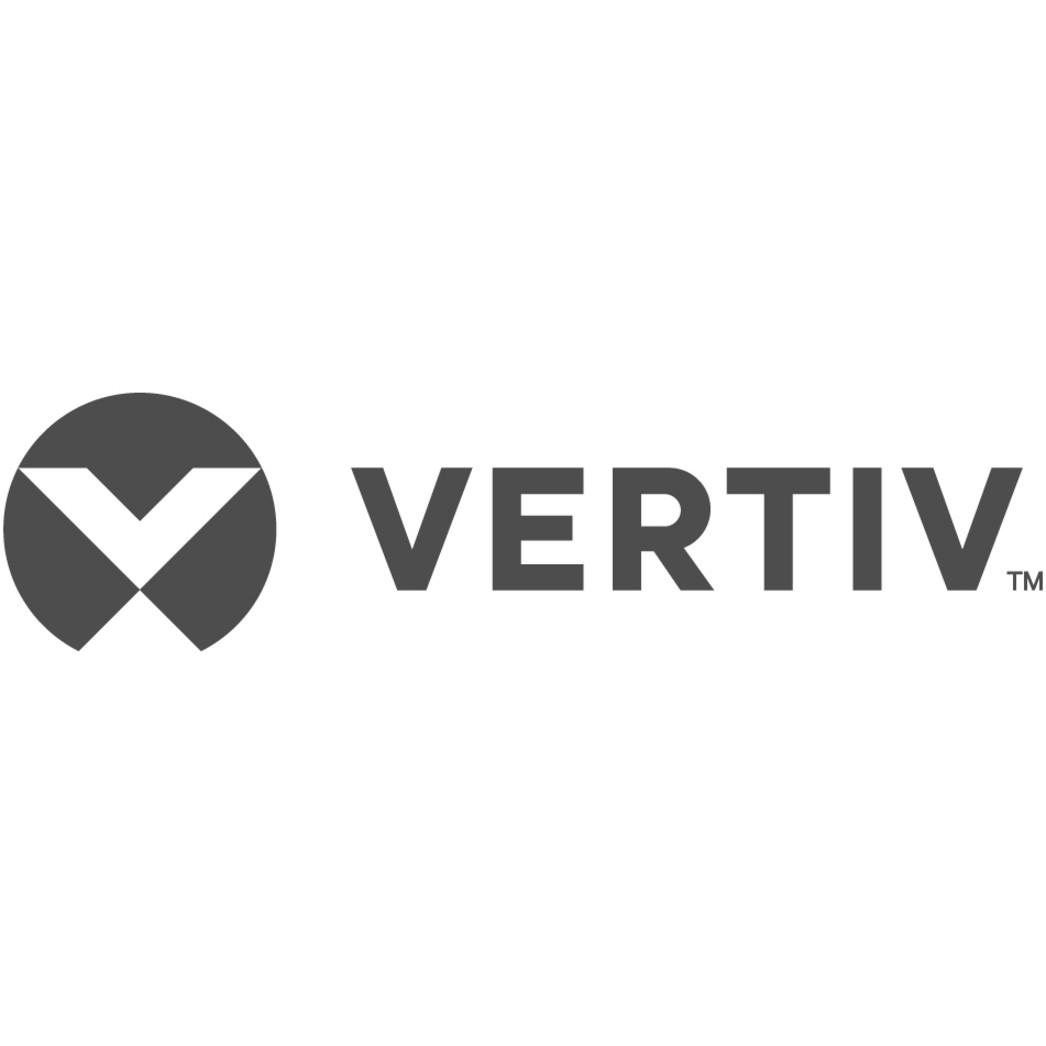 Vertiv Vertical Cable Manager 600mm Wide 42UBlack2 Pack42U Rack Height19″ Panel WidthMetal VRA1014