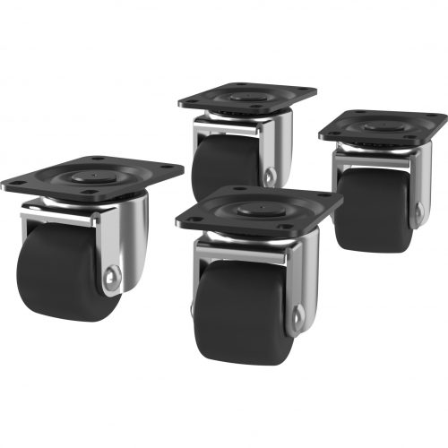 Vertiv VR Caster KitMetalBlack4 Piece VRA6024