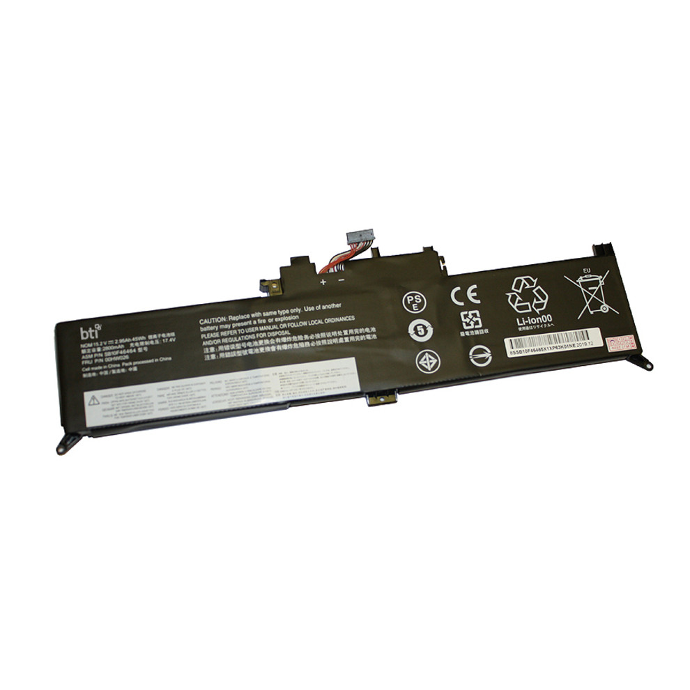 Battery Technology BTI Compatible OEM 00HW026 SB10F46464 AMS FB10F46465 4ICP5/54/88 00HW026 SB10F46464 AMS FB10F46465 4ICP5/54/88 00HW026 00HW027 01A… 00HW026-BTI
