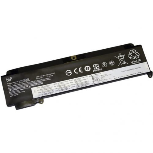 Battery Technology BTI Compatible Model THINKPAD T460S 01AV405-BTI