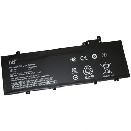 Battery Technology BTI For Notebook Rechargeable4947 mAh11.52 V 01AV479-BTI