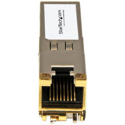 Startech .com Extreme Networks 10050 Compatible SFP Module1000BASE-T1GE Gigabit Ethernet SFP to RJ45 Cat6/Cat5e Transceiver100mExtre… 10050-ST