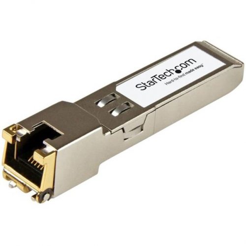 Startech .com Extreme Networks 10065 Compatible SFP Module1000BASE-T1GE Gigabit Ethernet SFP to RJ45 Cat6/Cat5e Transceiver100mExtre… 10065-ST