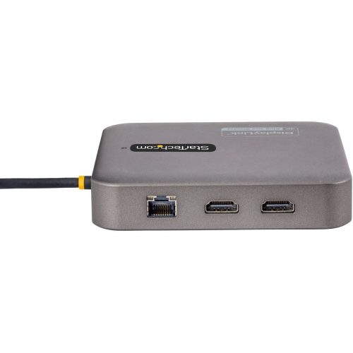 Startech .com USB C Multiport Adapter, Dual 4K 60Hz HDMI 2.0b, HDR10, 2x 10Gbps USB Hub, 100W PD Pass-Through, GbE, SD, Mini Dock, Wi… 102B-USBC-MULTIPORT