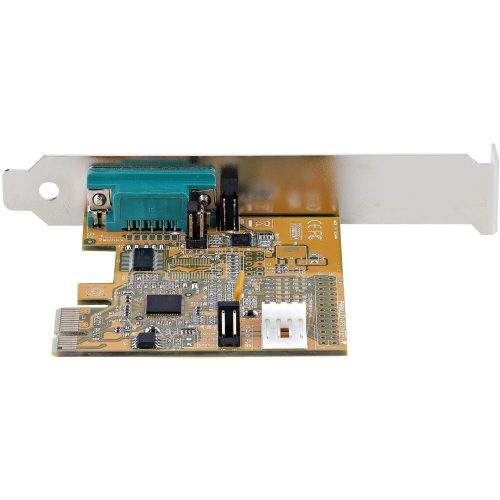 Startech .com PCI Express Serial Card, PCIe to RS232 (DB9) Serial Interface Card, 16C1050 UART, COM Retention, Low Profile, Windows… 11050-PC-SERIAL-CARD