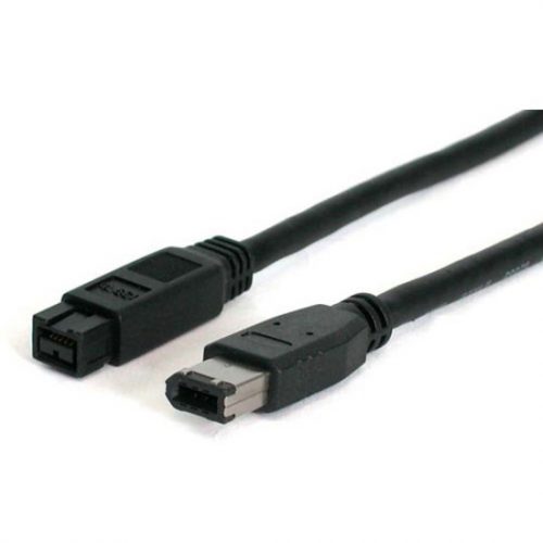 Startech .com .comIEEE 1394 Firewire cable6 pin FireWire (M)9 pin FireWire 800 (M)1.8 m ( IEEE 1394b )Deliver high speed… 1394_96_6
