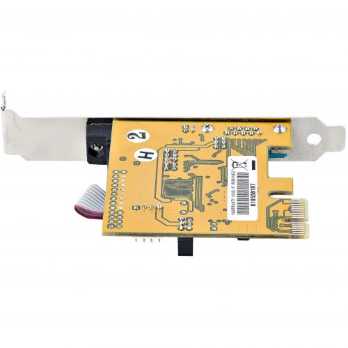 Startech .com 2-Port PCI Express Serial Card, Dual Port PCIe to RS232 (DB9) Serial Card, 16C1050 UART, COM Retention, Windows & Linu… 21050-PC-SERIAL-CARD