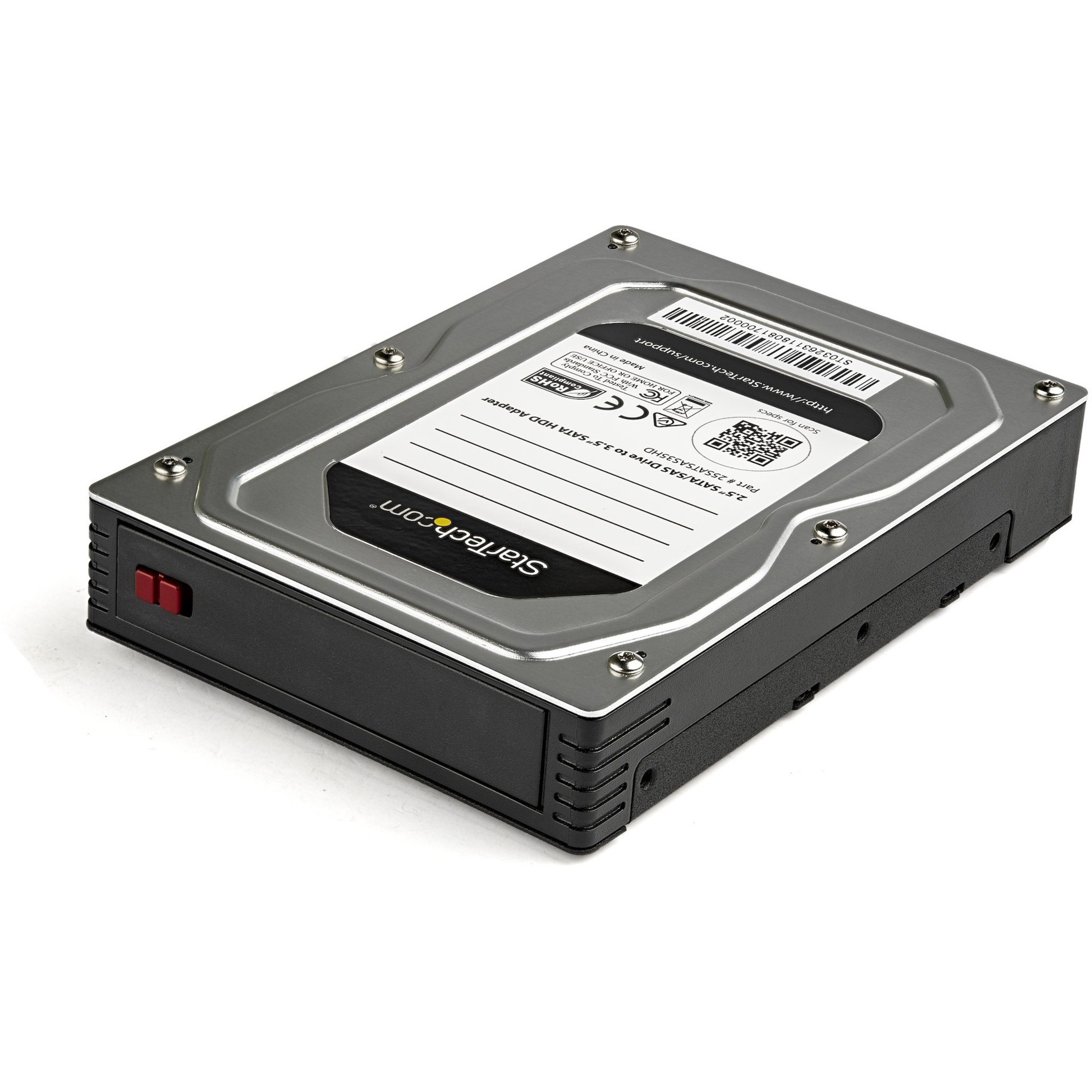 Adaptateur pour 1 disque dur SSD/HDD 2.5 en baie 3.5 - WE