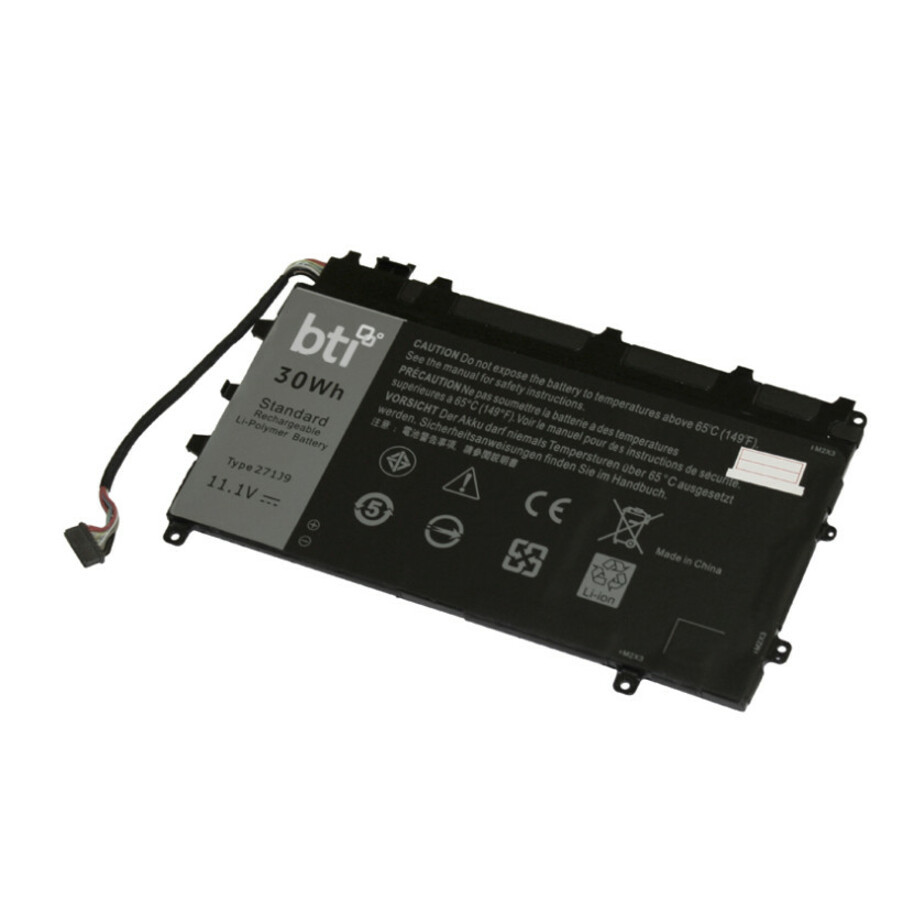Battery Technology BTI For Notebook Rechargeable2702 mAh11.1 V DC 271J9-BTI