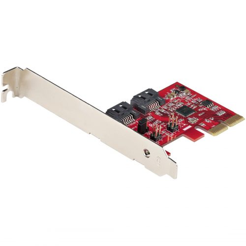 Startech .com SATA PCIe Card, 2 Port PCIe SATA Expansion Card, 6Gbps SATA, PCI Express to SATA Adapter, SATA RAID, PCIe to SATA Conv… 2P6GR-PCIE-SATA-CARD