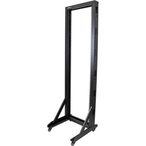 Startech .com 2-Post Server Rack with Sturdy Steel Construction and Casters42UFor Server, LAN Switch, Patch Panel42U Rack Height x 1… 2POSTRACK42