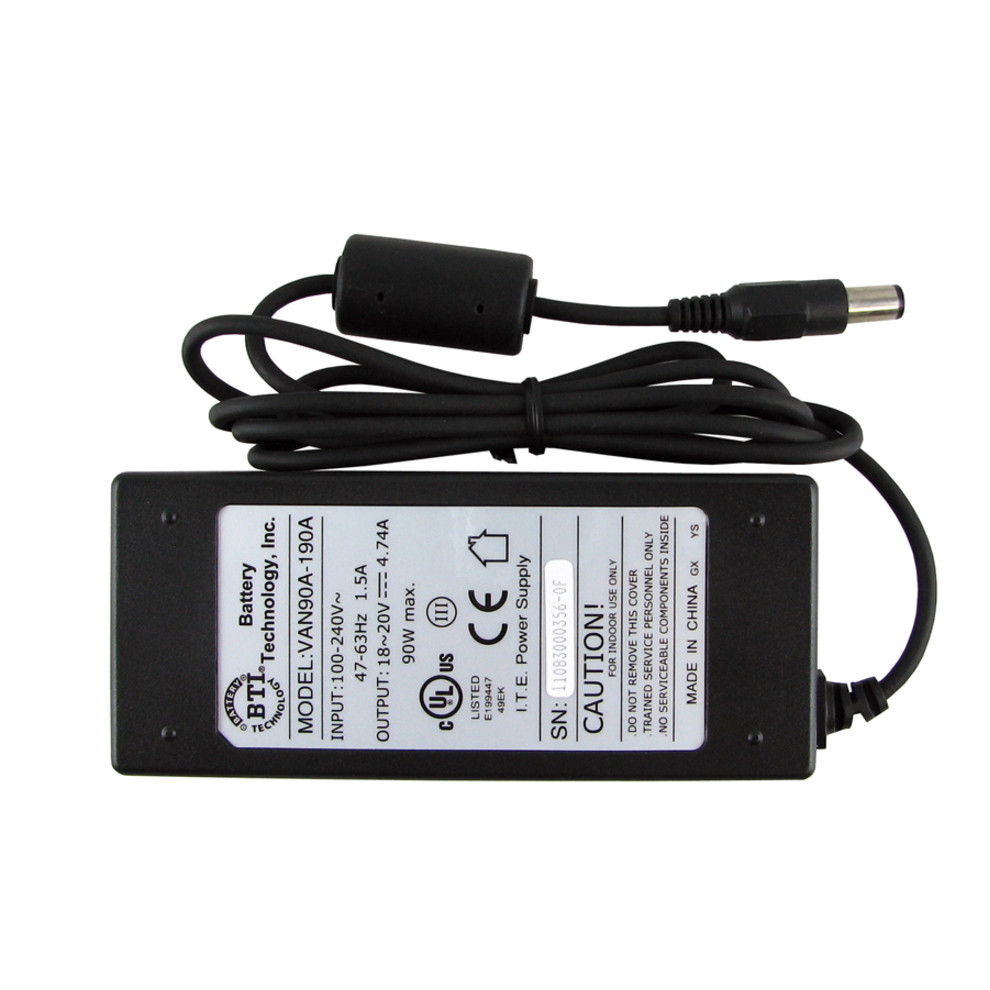 Battery Technology BTI AC Adapter90 W19 V DC Output 330-4113-BTI