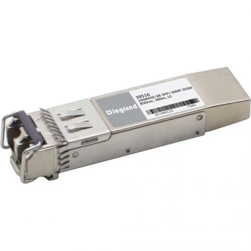 C2G Finisar FTLX8571D3BCL Compatible 10GBase-SR MMF SFP+ Transceiver Module TAAFor Optical Network, Data Networking 1 LC 10GBase-SR NetworkO… 39454