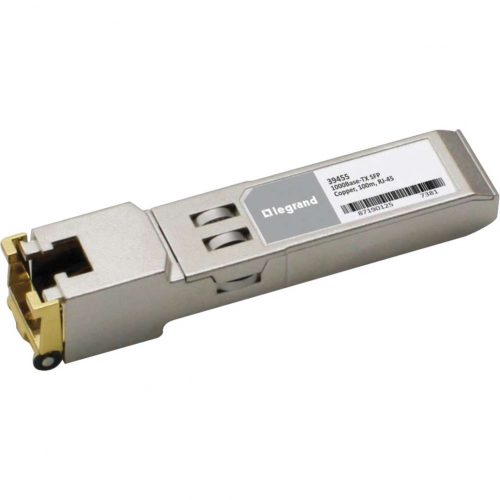 C2G Juniper Networks EX-SFP-1GE-T Compatible 1000Base-TX Copper SFP (mini-GBIC) Transceiver ModuleFor Data Networking1000Base-TXTwisted P… 39455