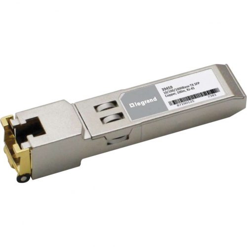 C2G Juniper Networks SFP-1GE-FE-E-T Compatible 10/100/1000Base-TX Copper SFP (mini-GBIC) Transceiver Module TAAFor Data Networking 10/100/1000B… 39459