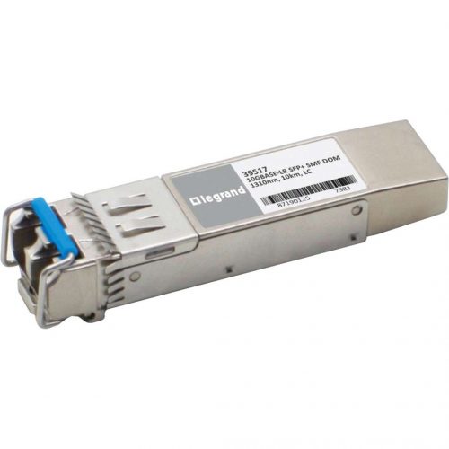 C2G Finisar FTLX1471D3BCL Compatible 10GBase-LR SMF SFP+ Transceiver ModuleFor Optical Network, Data Networking1 x LC 10GBase-LR NetworkO… 39462