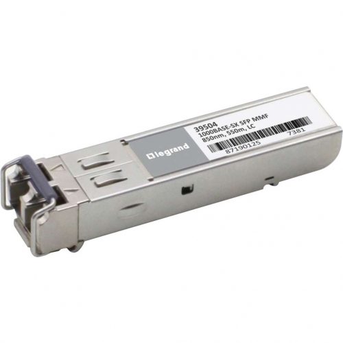 C2G MSA Compliant 1000Base-SX MMF SFP (mini-GBIC) Transceiver Module TAAFor Optical Network, Data Networking 1 LC 1000Base-SX NetworkOptical… 39479