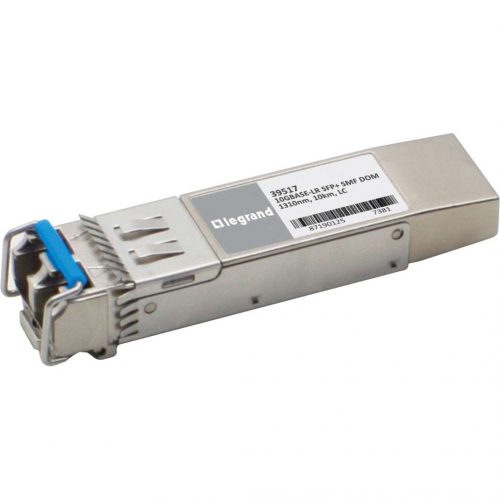 C2G Arista Networks SFP-10G-LR-AR Compatible 10GBase-LR SMF SFP+ Transceiver Module TAAFor Optical Network, Data Networking 1 LC 10GBase-LR Net… 39483