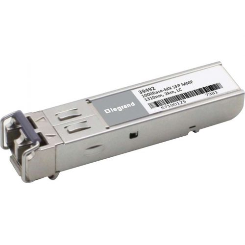 C2G Enterasys MGBIC-LC03 Compatible 1000Base-MX MMF SFP (mini-GBIC) Transceiver ModuleFor Optical Network, Data Networking1 x LC 1000Base-MX… 39492