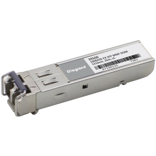 C2G -Cisco GLC-GE-100FX Compatible 100Base-FX MMF SFP (mini-GBIC) Transceiver (MMF, 1310nm, 2km, LC)For Data Networking, Optical Network1 x 1… 39500
