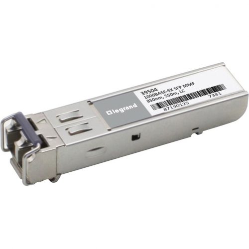 C2G Cisco GLC-SX-MM Compatible 1000Base-SX MMF SFP (mini-GBIC) Transceiver Module TAAFor Data Networking, Optical Network1 x 1000Base-SX, SF… 39504