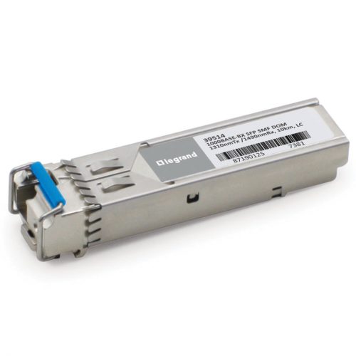 C2G Cisco GLC-BX-U compatible 1000Base-BX SFP Transceiver (SMF,1310nmTX/1490nmRX, 10km, LC, DOM)For Data Networking, Optical Network1 x 1000… 39514