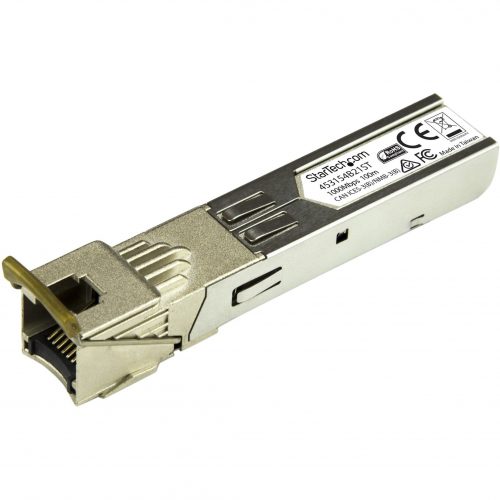 Startech .com HPE 453154-B21 Compatible SFP Module1000BASE-T1GE Gigabit Ethernet SFP SFP to RJ45 Cat6/Cat5e100mHPE 453154-B21 Com… 453154B21ST