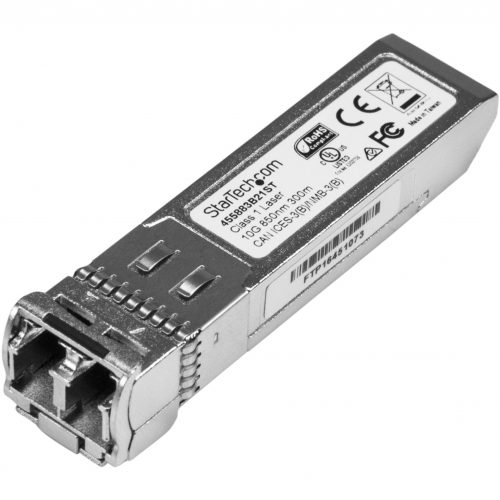 Startech .com HPE 455883-B21 Compatible SFP+ Module10GBASE-SR10GE Gigabit Ethernet SFP+ 10GbE Multi Mode Fiber Optic Transceiver 300m -… 455883B21ST